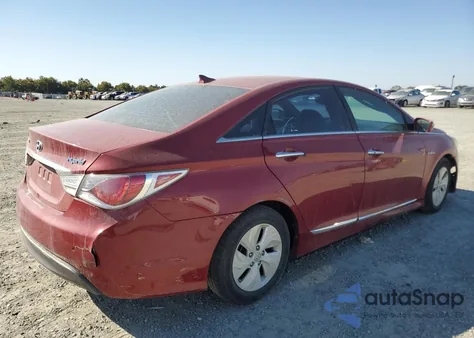 2013 Hyundai Sonata Hybrid из США, поврежденный, VIN KMHEC4A42DA065014